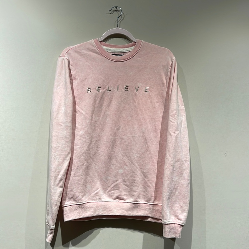 Blind Rooster Pink ‘Believe’ Sweatshirt